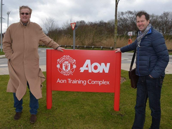 Manchester United training Complex. Geson, Teddy