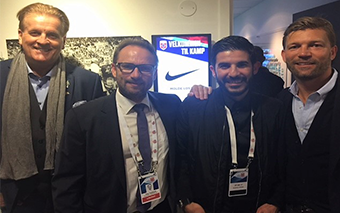 Geson, Tom Fodstad Norwegian Football Association, Jamal El Mazari NIKE Norway, Marcus Allbäck