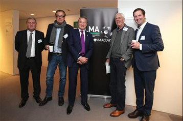 Graham Mackrell LMA, Geson, Richard Bevan LMA, Dave Richardson Professional Football Coaches Association (PFCA) & Teddy Moen Norwegian Football Coaches Association D.S