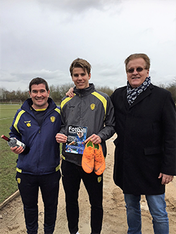 Nigel Clough, Martin Samuelsen & Geson