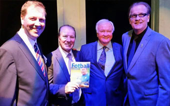 Teddy Moen, Dave Bassett, Ron Atkinson & Geson